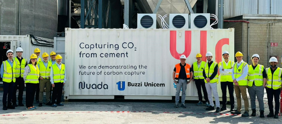 Innovation in CO₂ capture: Nuada and Buzzi launch pilot project at Monselice cement plant